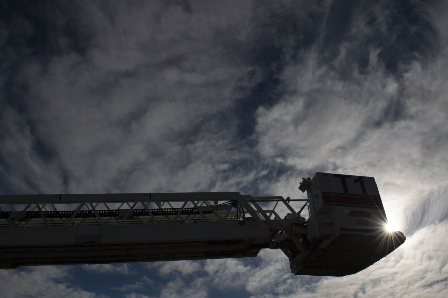 Rock Creek Fire Protection Dist. gets ladder truck from Hill Air Force Base